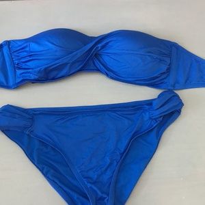 Royal blue swimsuit